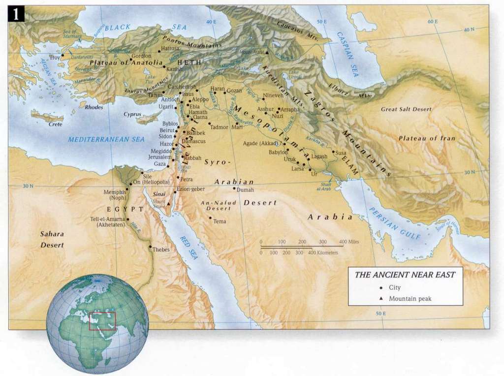 Biblical World Map