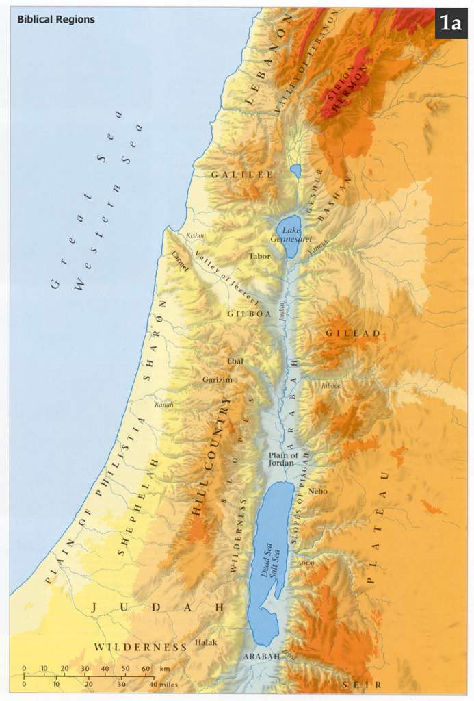 Tribal Allotments of the Promised Land – Bible Mapper Atlas