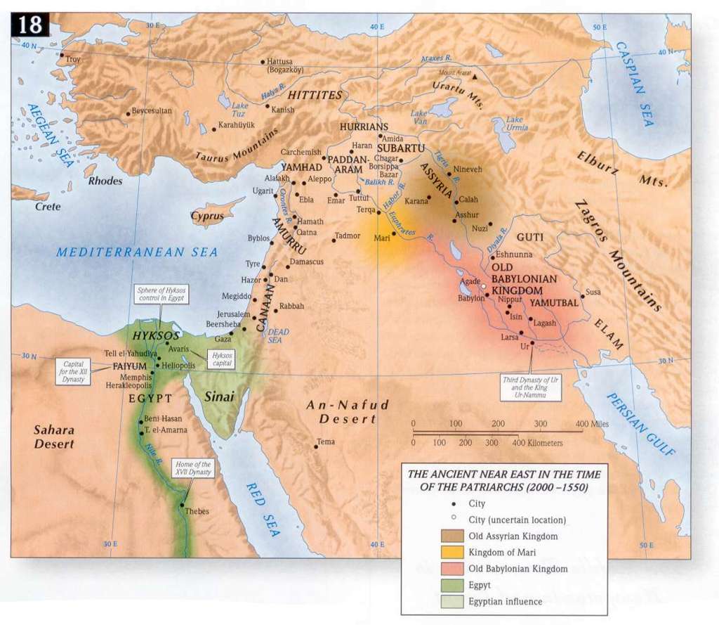 Biblical World Map